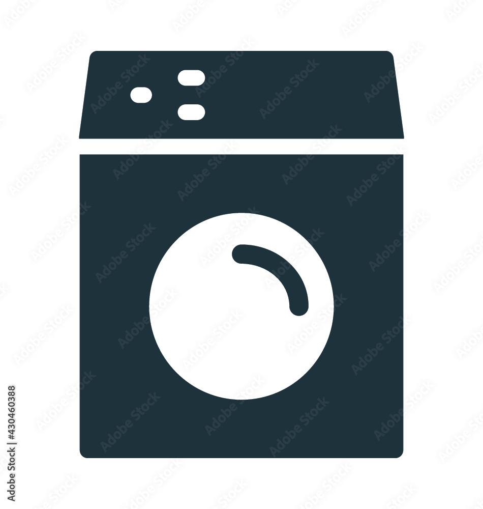 Washing Machine Vector Icon