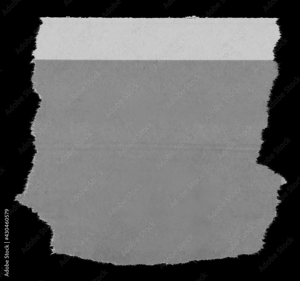 Torn paper on black Torn paper on black