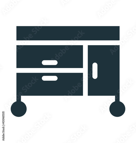 Cupboard Vector Icon
