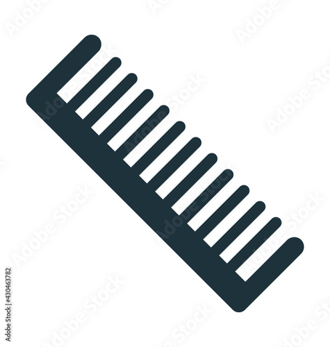 Comb Vector Icon 