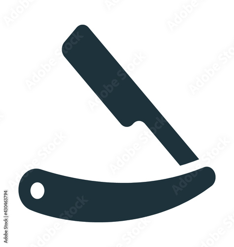 Barber Razor Vector Icon