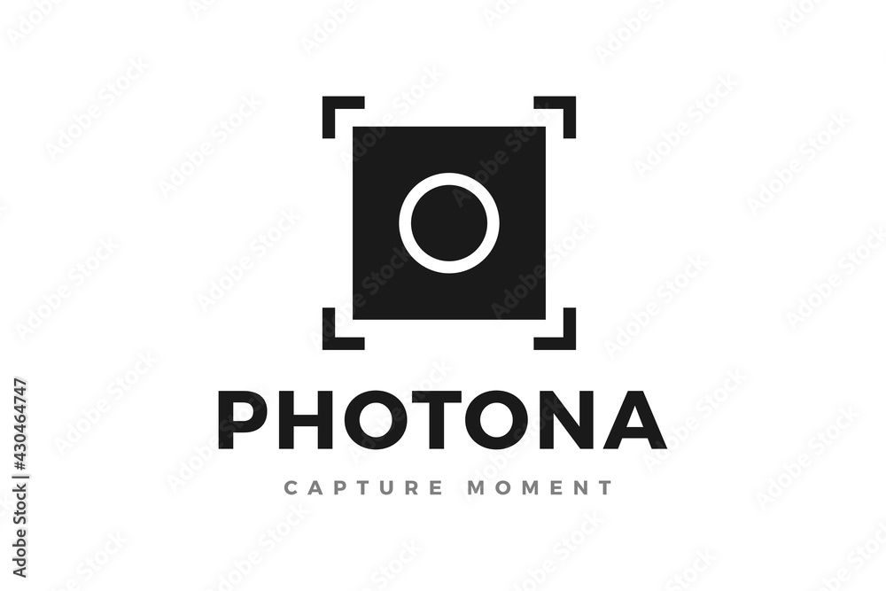 Photography logo vector template design