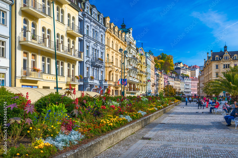 World-famous for its mineral springs, the town of Karlovy Vary (Karlsbad) was founded by Charles IV in the mid-14th century.