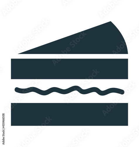 Sandwich Vector Icon