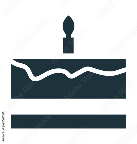 Cake Vector Icon