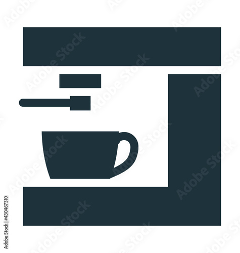 Coffee Machine Vector Icon