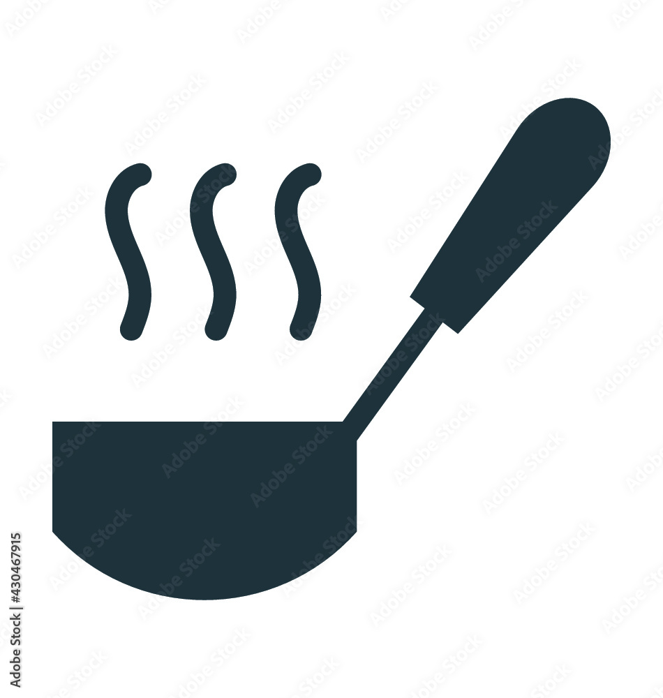 Ladle Vector Icon Ladle Vector Icon