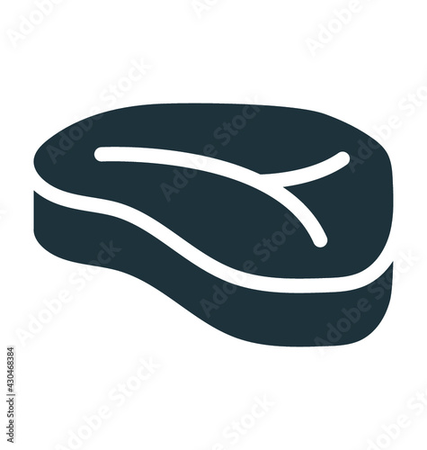 Steak Vector Icon