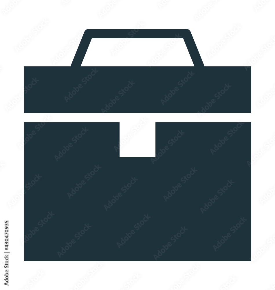 Briefcase Vector Icon Briefcase Vector Icon