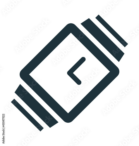 Wristwatch Vector Icon