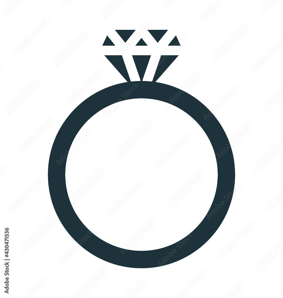 Diamond Ring Vector Icon
Diamond Ring Vector Icon