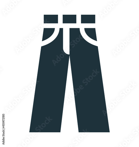 Trousers Vector Icon