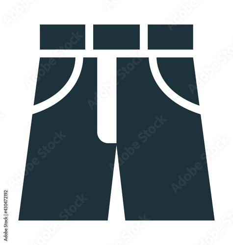Bermuda Short Vector Icon