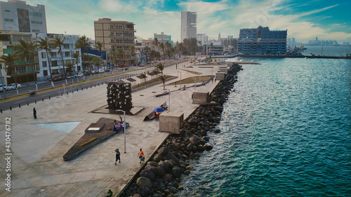 Fotografía malecón Veracruz