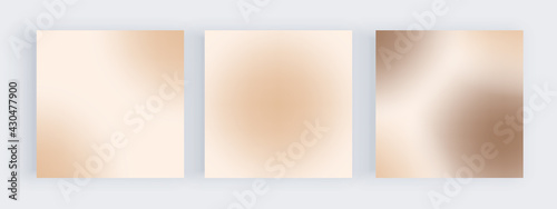 Blur gradient backgrounds for social media banners 