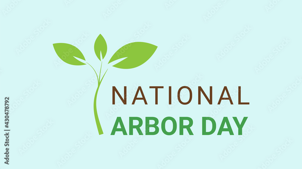 Happy Arbor Day, 29th April, planting tree and growth plant campaign for the environment, vector illustration Happy Arbor Day, 29th April, planting tree and growth plant campaign for the environment, vector illustration
