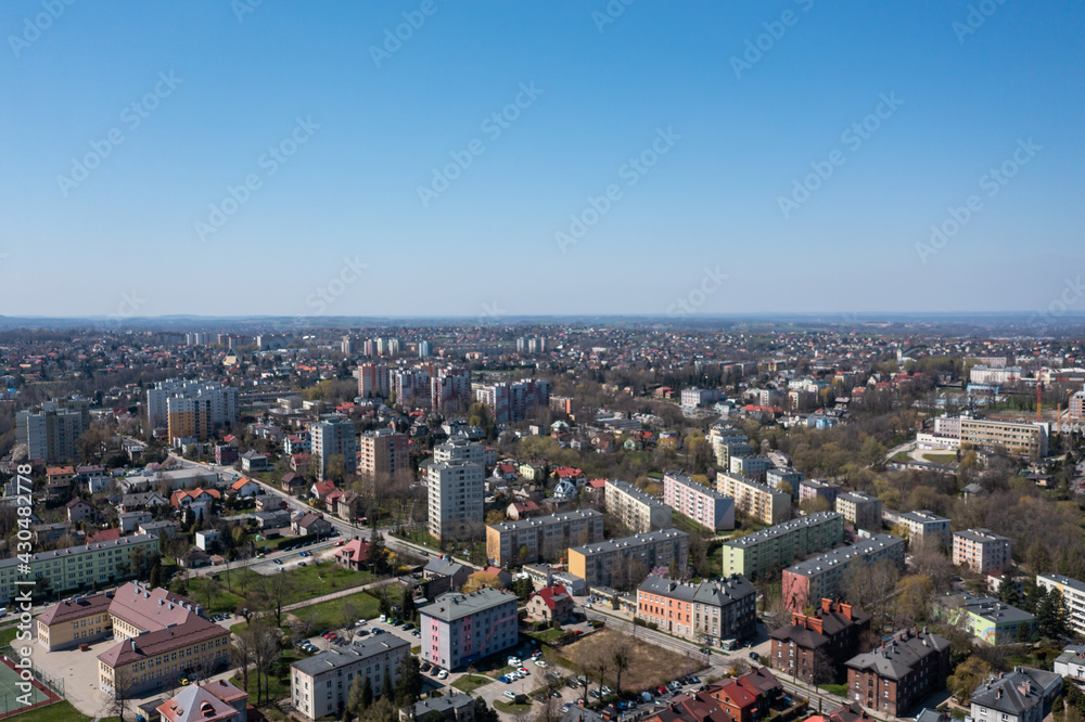 Bielsko Biała - City - aerial panorama