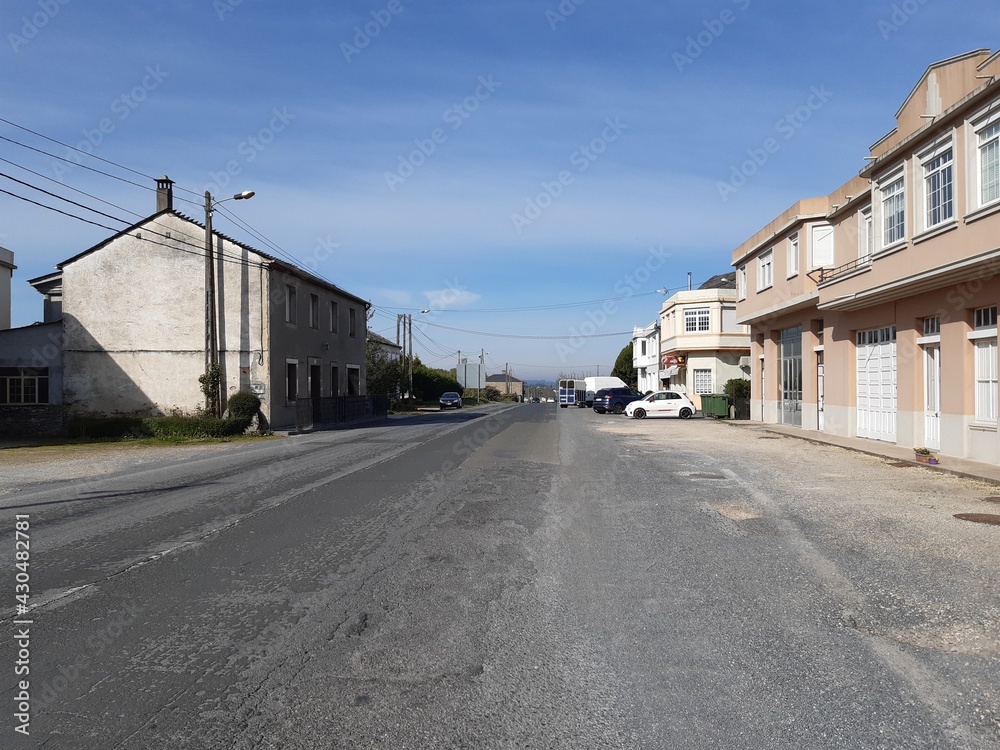 Parroquia y entorno rural de Goiriz, Galicia