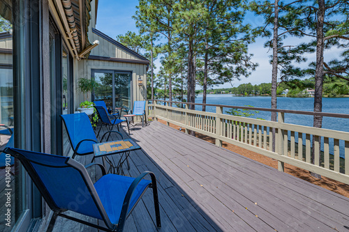 Lakefront Waterfront Views Resort Country Club Deck Lifestyle