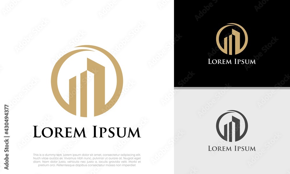 	
Real Estate Logo. Luxury Logo. Construction Architecture Building Logo Design Template Element	