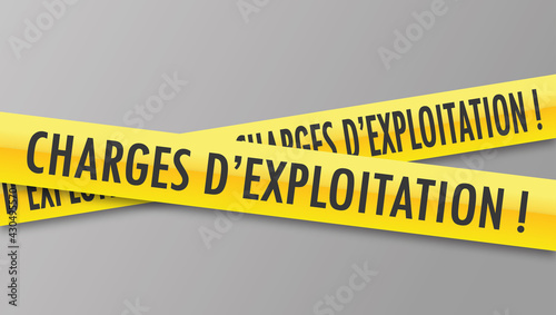 Logo charges d'exploitation.