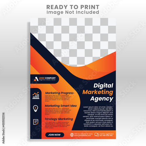 Digital Marketing Agency business flyer template