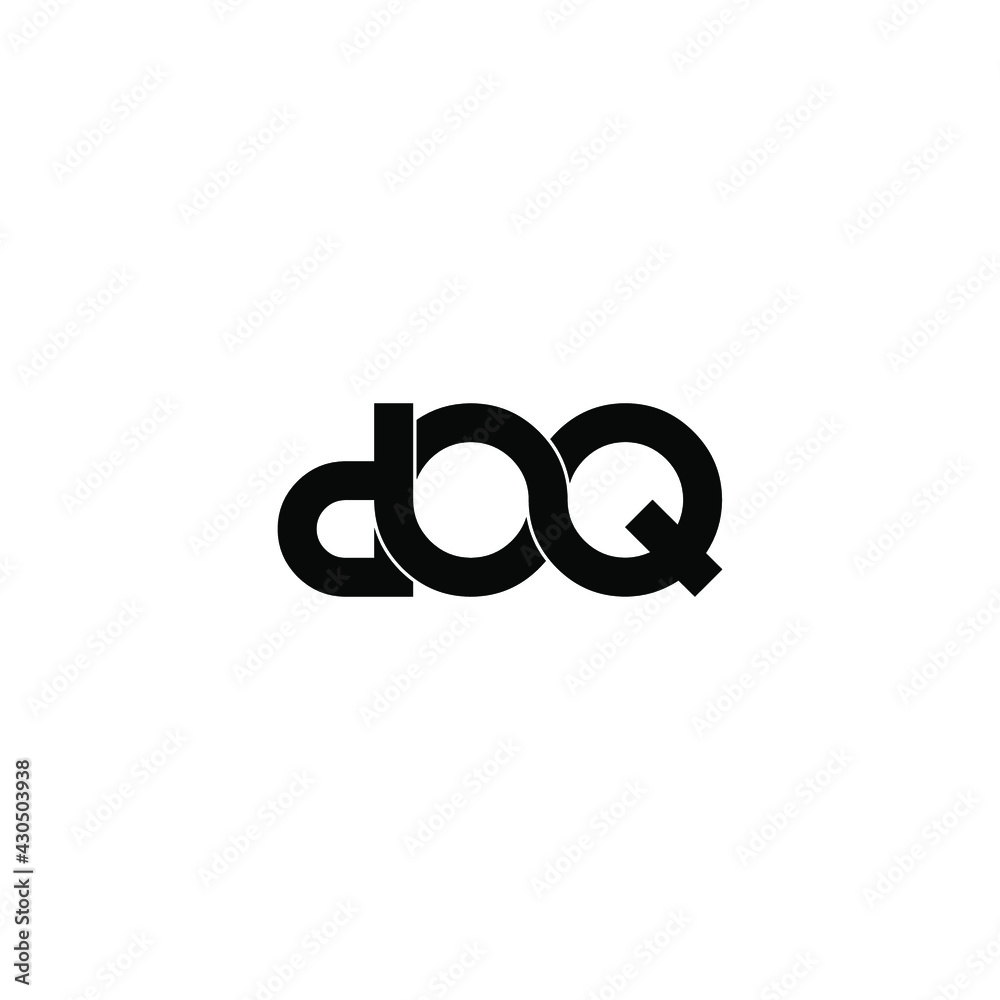 doq letter original monogram logo design doq letter original monogram logo design