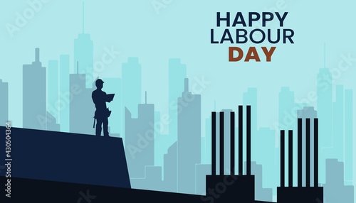 Illustration Vector Design Of World Labour day 1 May