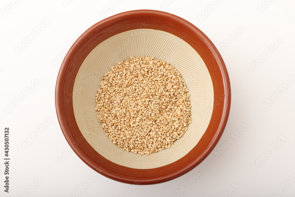 白煎り胡麻 すり鉢 白煎り胡麻 すり鉢