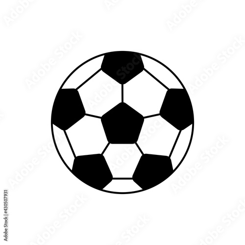 football ball icon vector sign symbol