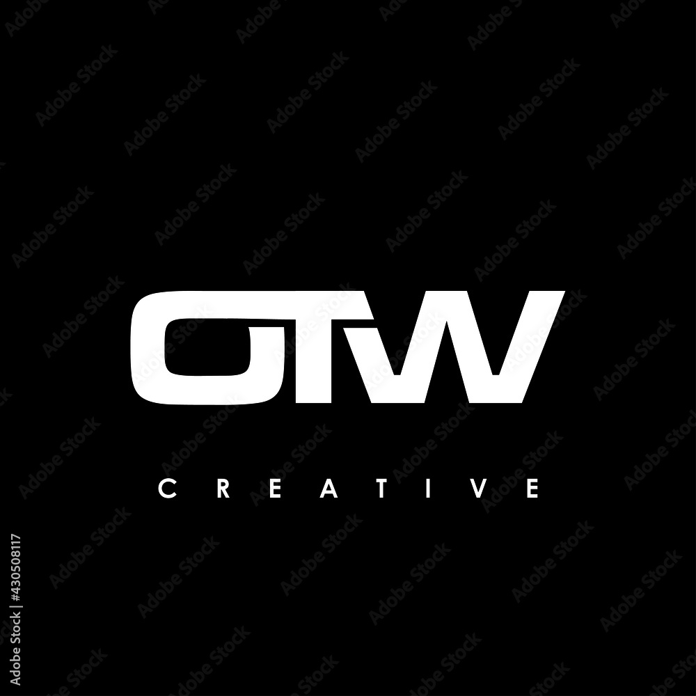 OTW Letter Initial Logo Design Template Vector Illustration