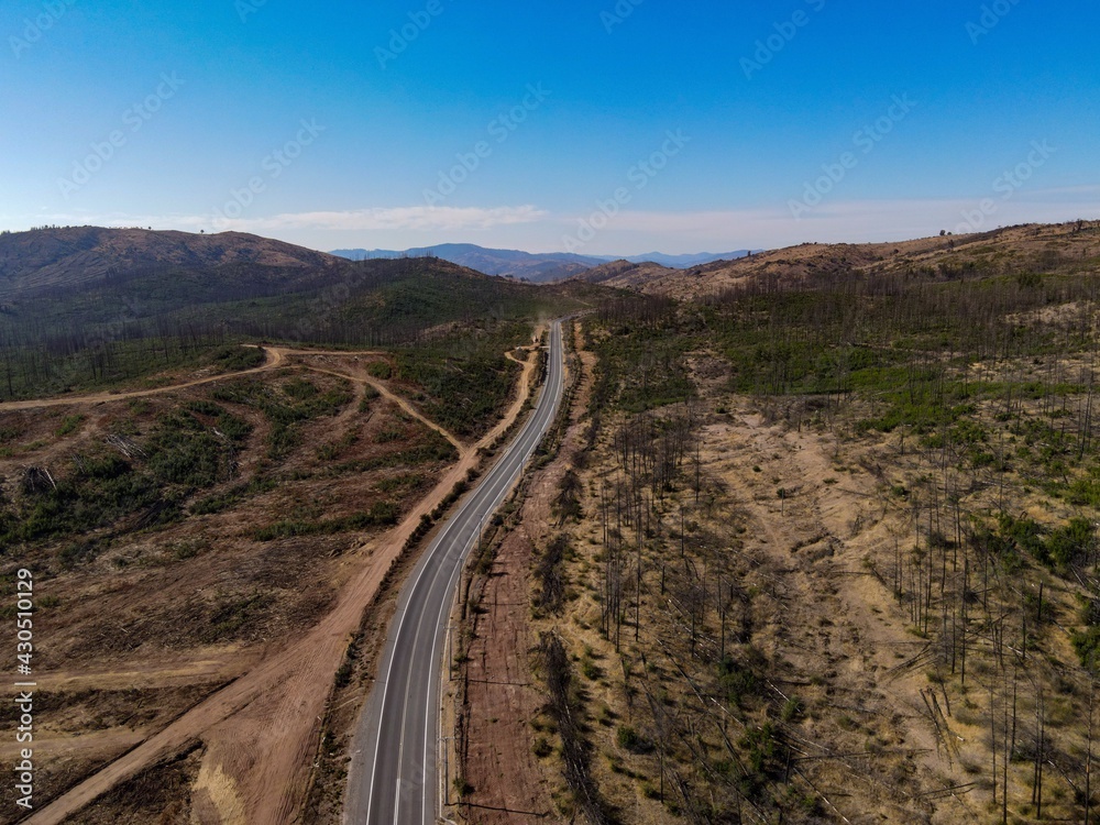 railway in the mountains