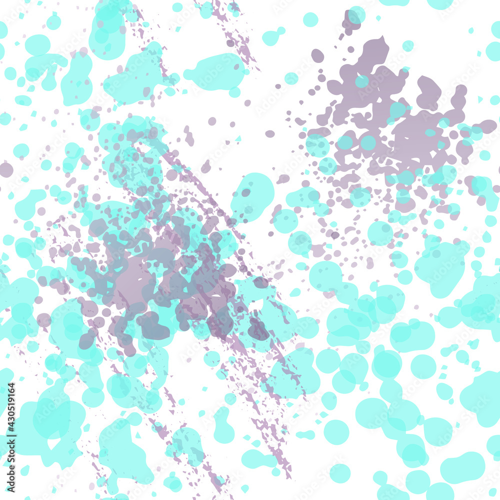 Ink Stains Seamless Pattern. Fashion Concept.