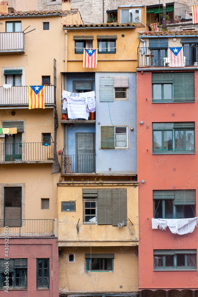 facade of an house in Catalonia