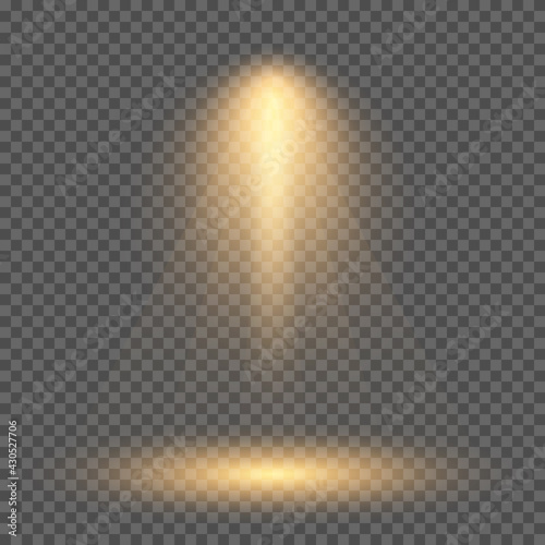 Lighting with spotlight illumination effects