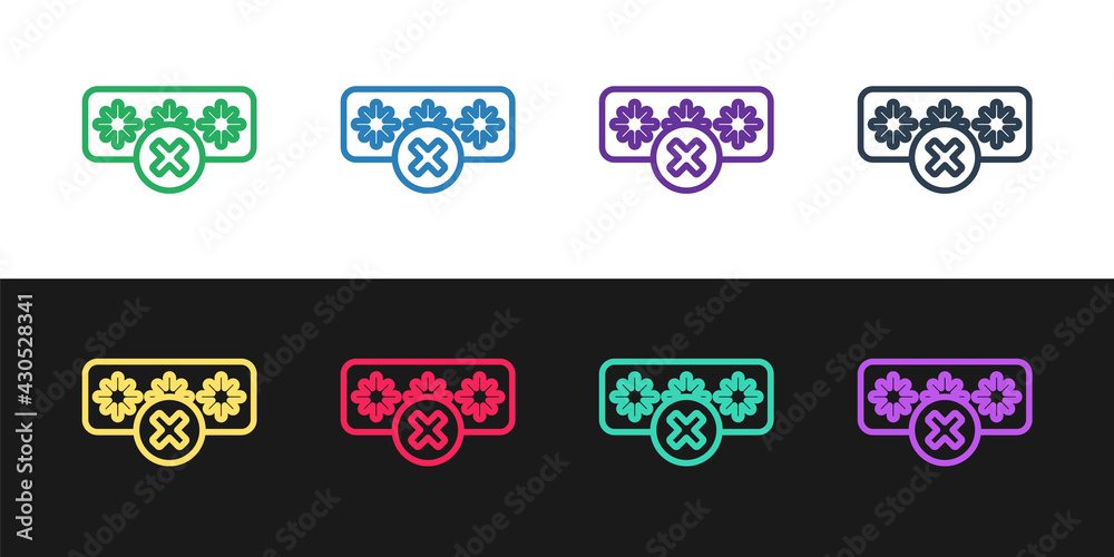 Set line Password protection and safety access icon isolated on black and white background. Security, safety, protection, privacy concept. Vector Set line Password protection and safety access icon isolated on black and white background. Security, safety, protection, privacy concept. Vector