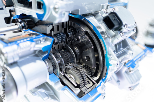 The engine in the car