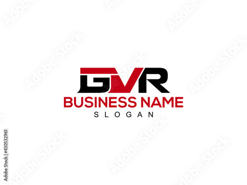 GVR Logo Letter Design For Business photo