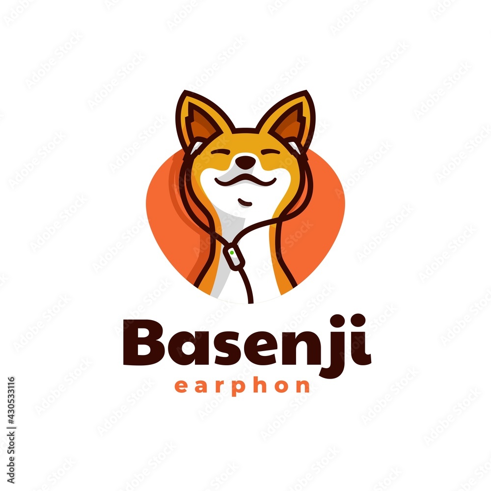 Vector Logo Illustration Dog Mascot Cartoon Style. Vector Logo Illustration Dog Mascot Cartoon Style.
