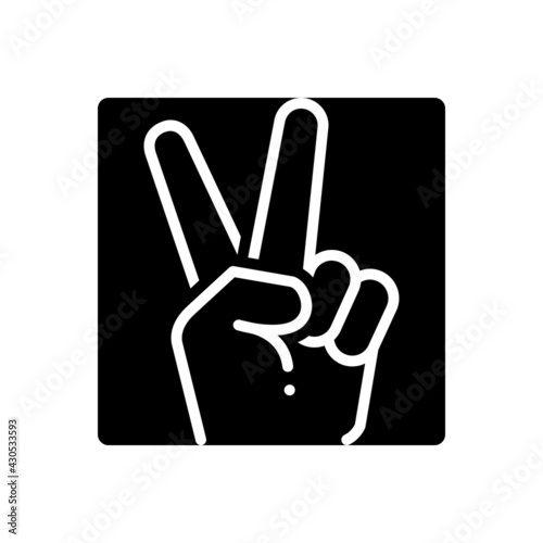 Black solid icon for ya