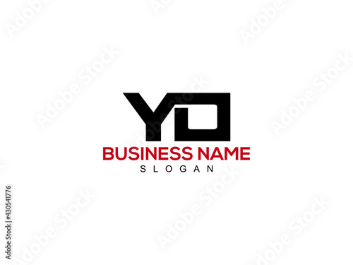 YO Letter Logo, yo logo icon vector for business