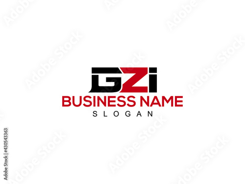 GZI Logo Letter Design For Business photo