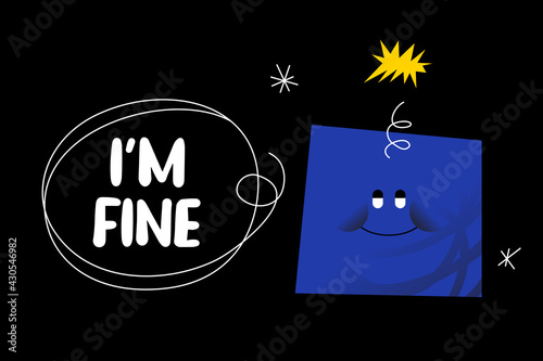I Am Fine Funny Quote