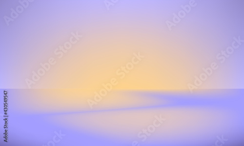 Abstract pastel background, tie dye colorful print. Purple sunset above the blue sea