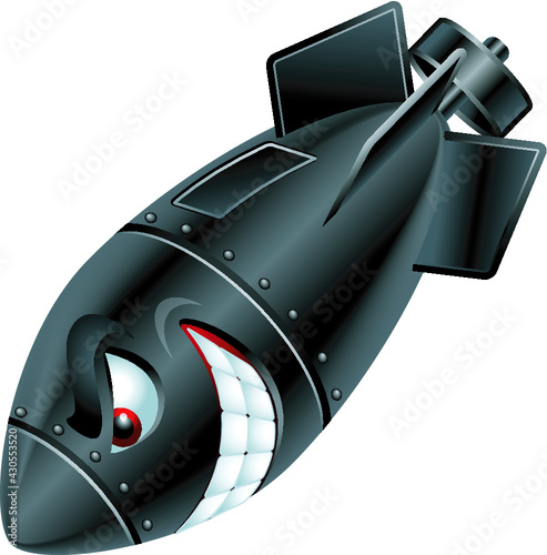 cartoon air bomb photo