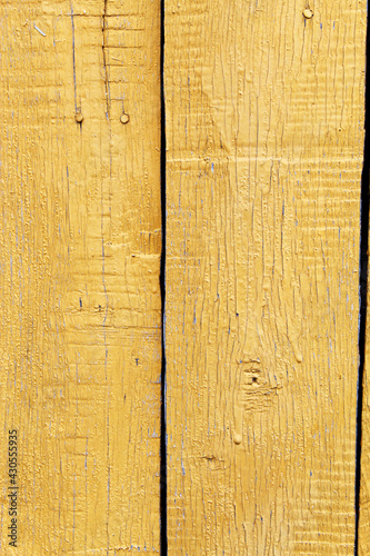 Yellow natural textured wood background. Blackboard background