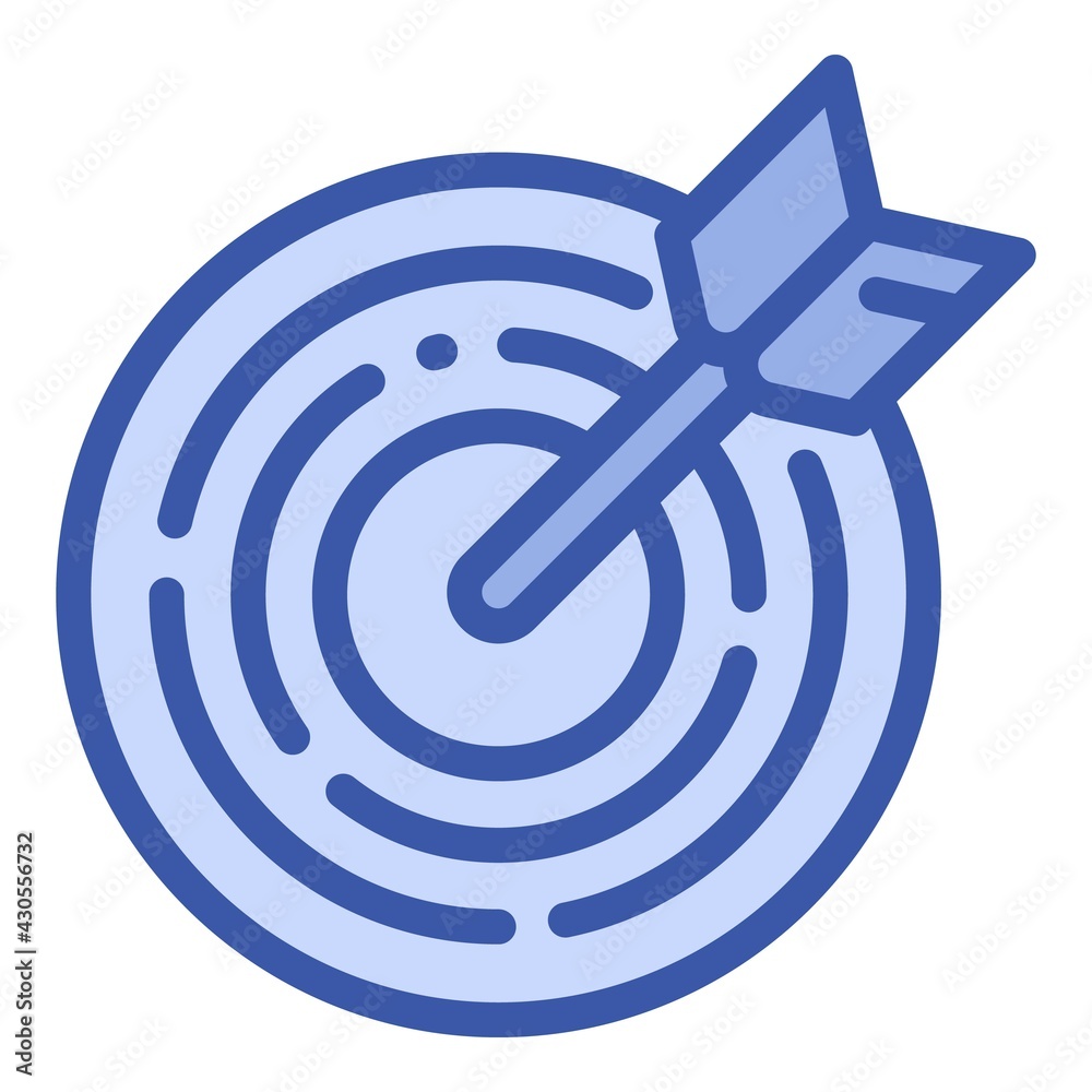 Archer sport target icon. Outline Archer sport target vector icon for web design isolated on white background Archer sport target icon. Outline Archer sport target vector icon for web design isolated on white background