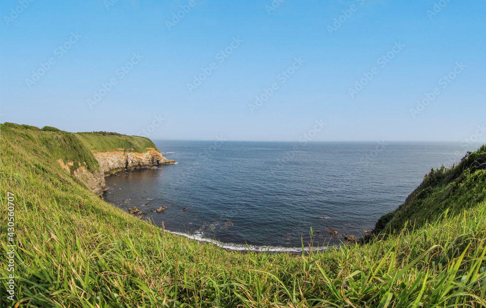 城ヶ島のウミウ展望台からの景色