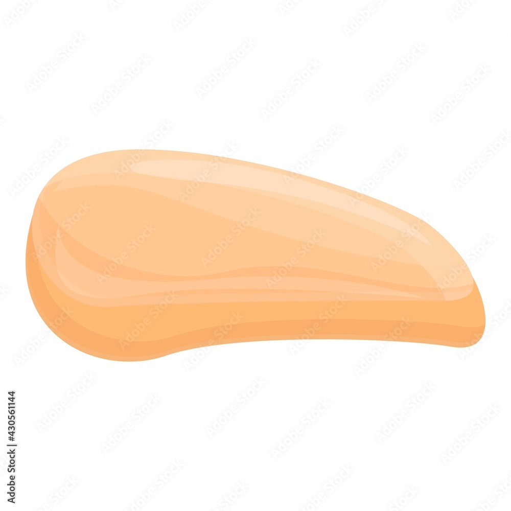 Protein nutrient nut icon. Cartoon of Protein nutrient nut vector icon for web design isolated on white background Protein nutrient nut icon. Cartoon of Protein nutrient nut vector icon for web design isolated on white background