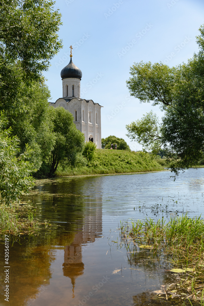 The Church of the Intercession of the Holy Virgin on the Nerl River.
